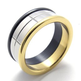 Farvet Titaniumring