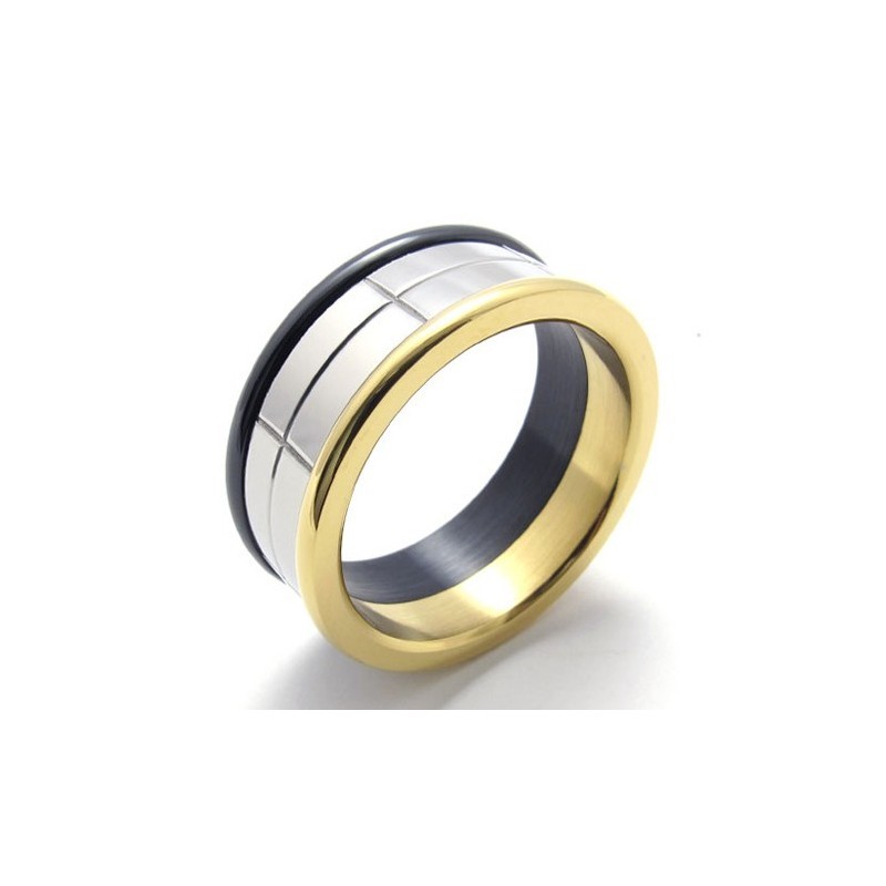 Farvet Titaniumring
