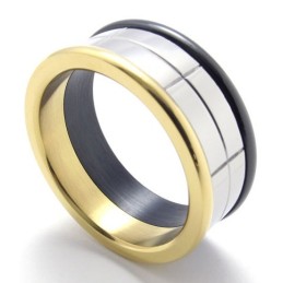 Farvet Titaniumring