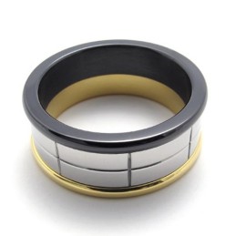 Farvet Titaniumring