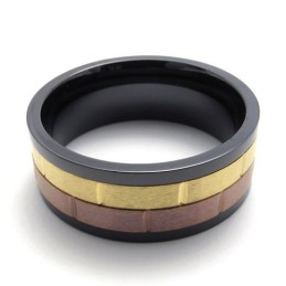 Farvet Titaniumring