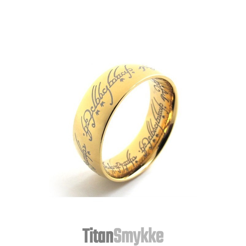 Guld Lord Titanium Ring Guld Lord Titanium Ring