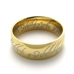 Guld Lord Titanium Ring