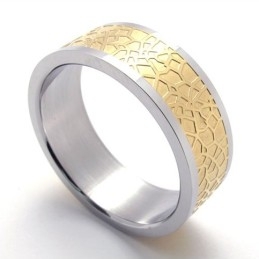 Guld Titaniumring