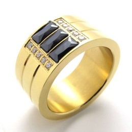 Guld Titaniumring