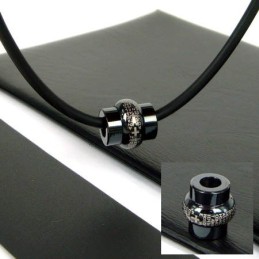 Man Cross Bible Roller Pure Titanium Vedhæng Halskæde Gave