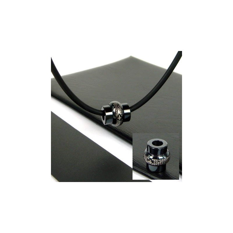 Man Cross Bible Roller Pure Titanium Vedhæng Halskæde Gave