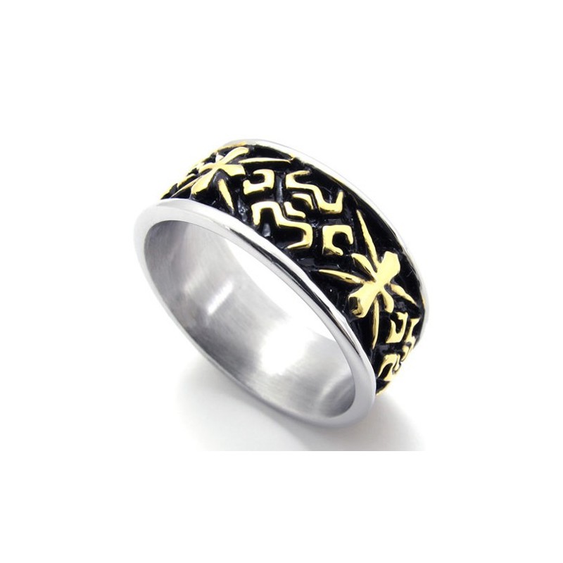 Guld Vintage Titanium Ring