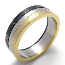 Farvet Titaniumring