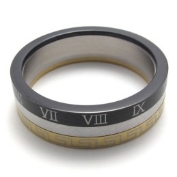 Farvet Titaniumring