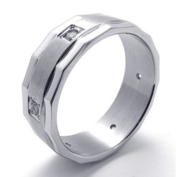 Diamant Titaniumring