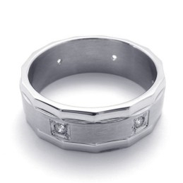 Diamant Titaniumring