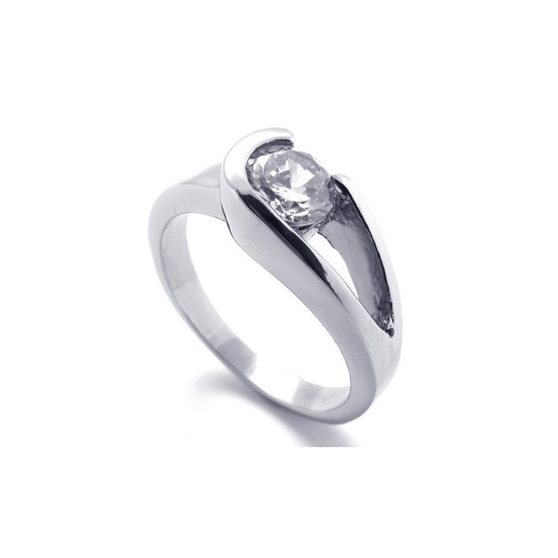 Diamant Titaniumring Diamant Titaniumring