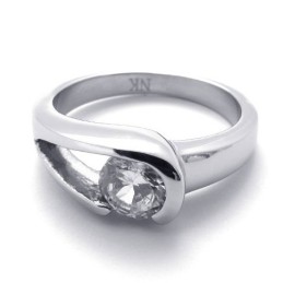Diamant Titaniumring