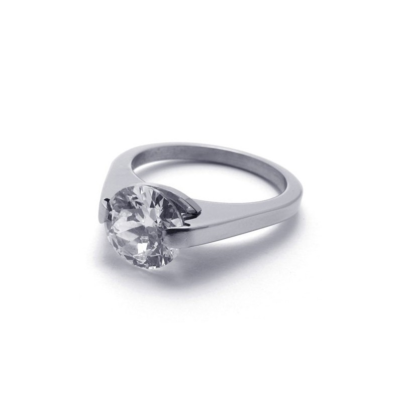Diamant Titaniumring