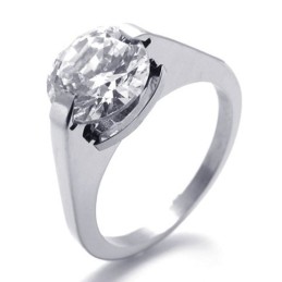 Diamant Titaniumring