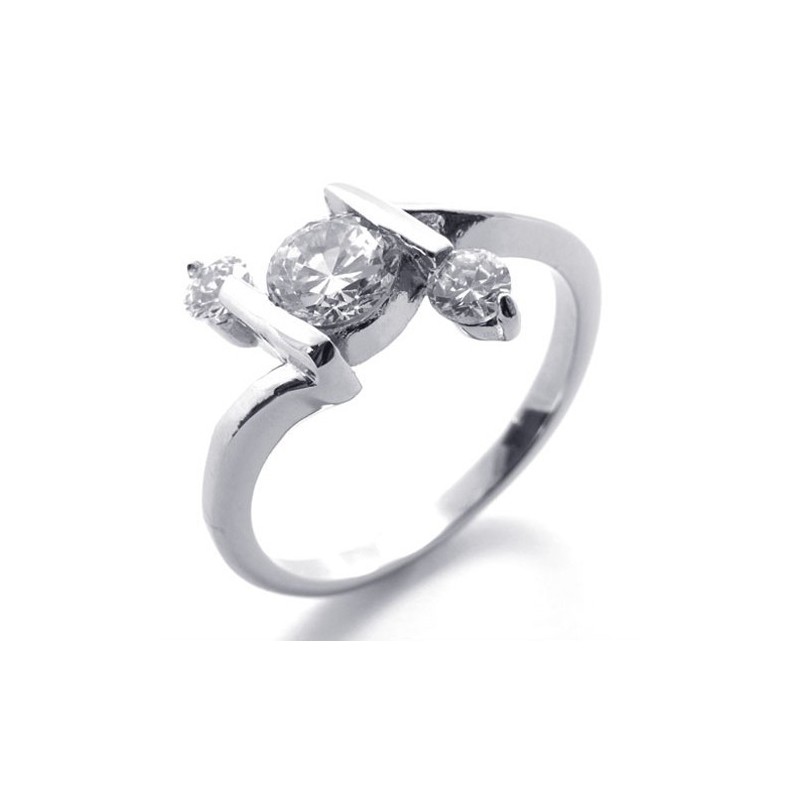 Diamant Titaniumring Til Kvinder