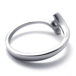 Diamant Titaniumring Til Kvinder