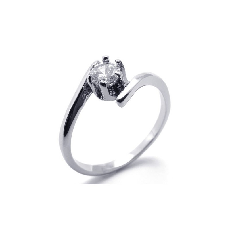 Diamant Titaniumring Til Kvinder Diamant Titaniumring Til Kvinder