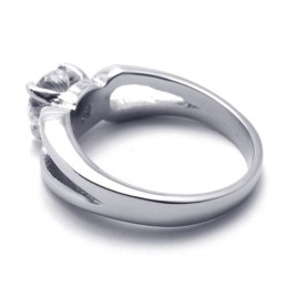 Diamant Titaniumring Til Kvinder