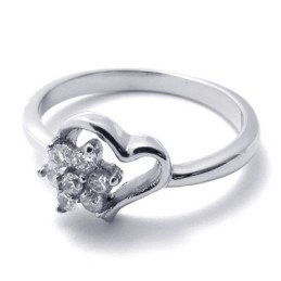 Diamant Titaniumring