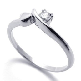 Diamant Titaniumring