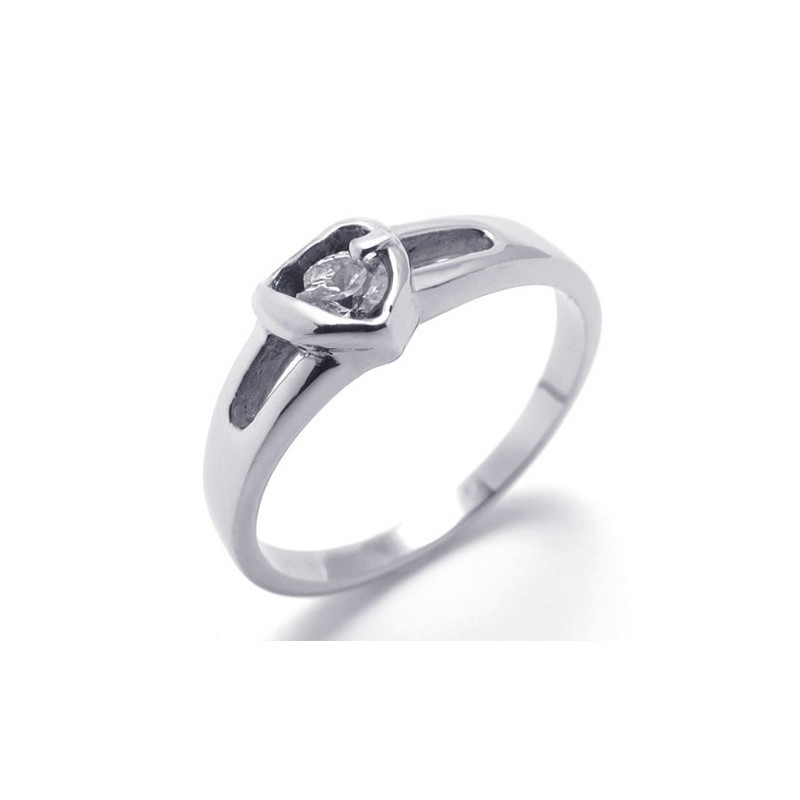 Diamant Titaniumring Til Kvinder Diamant Titaniumring Til Kvinder