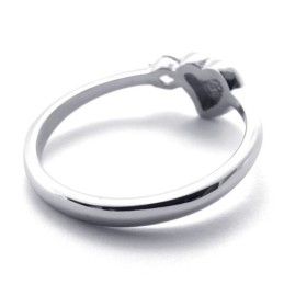 Diamant Titaniumring Til Kvinder