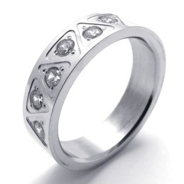 Diamant Titaniumring