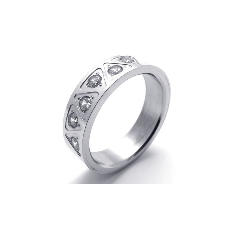 Diamant Titaniumring Diamant Titaniumring