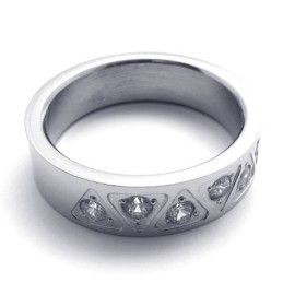 Diamant Titaniumring