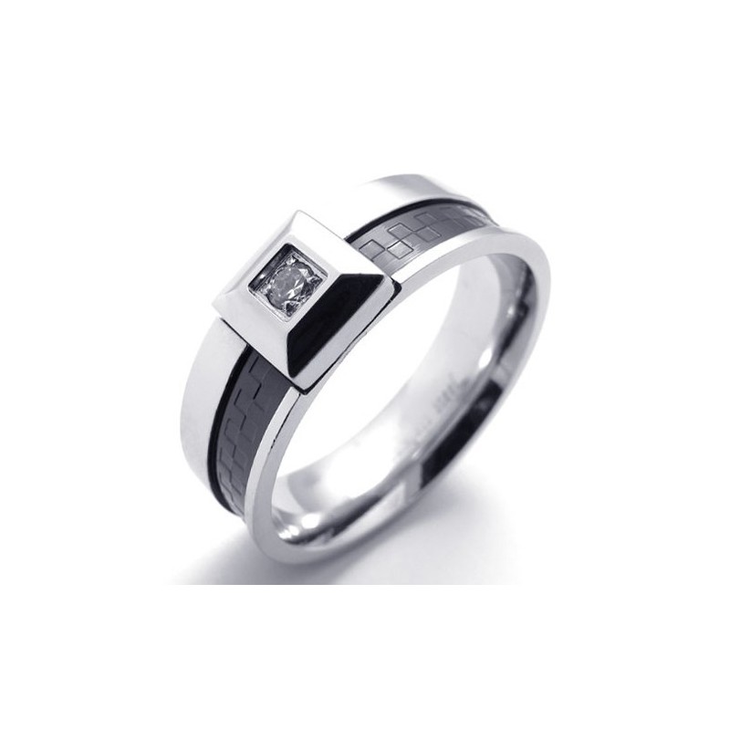 Diamant Titaniumring