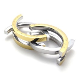 Puslespil Guld Titanium Ring