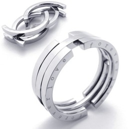 Puslespil Titanium Ring