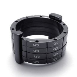 Sort Puzzle Code Lovers Titanium Ring