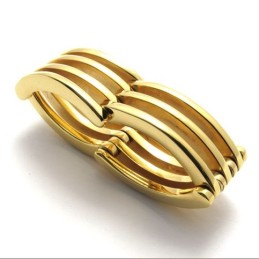 Guld Puslespil Titanium Ring