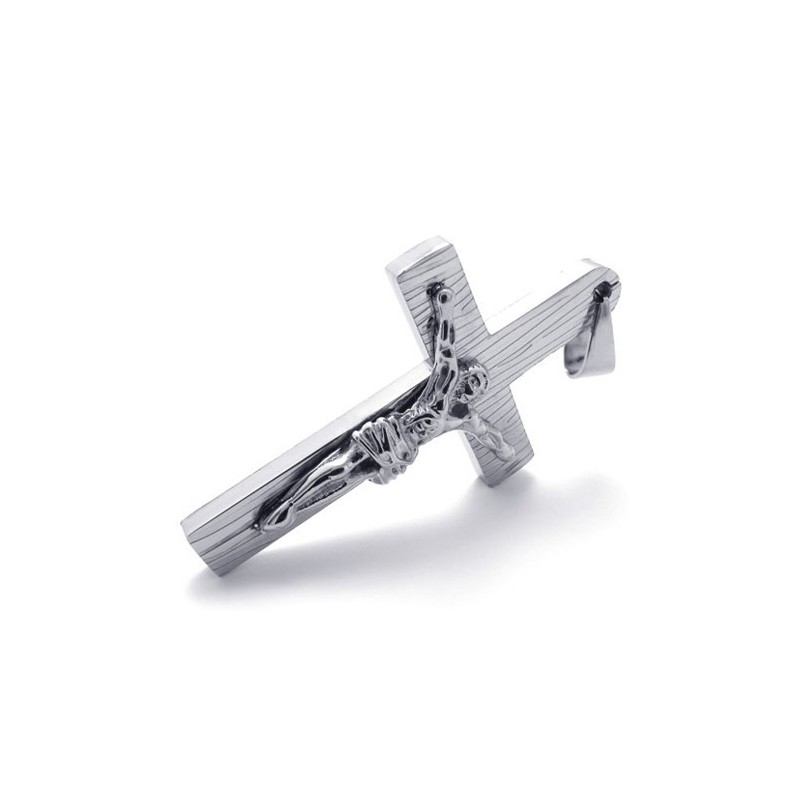 Jesus Titanium Kors Vedhæng