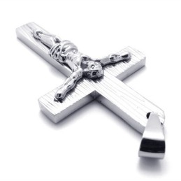 Jesus Titanium Kors Vedhæng