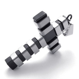 Sort Titanium Korsvedhæng