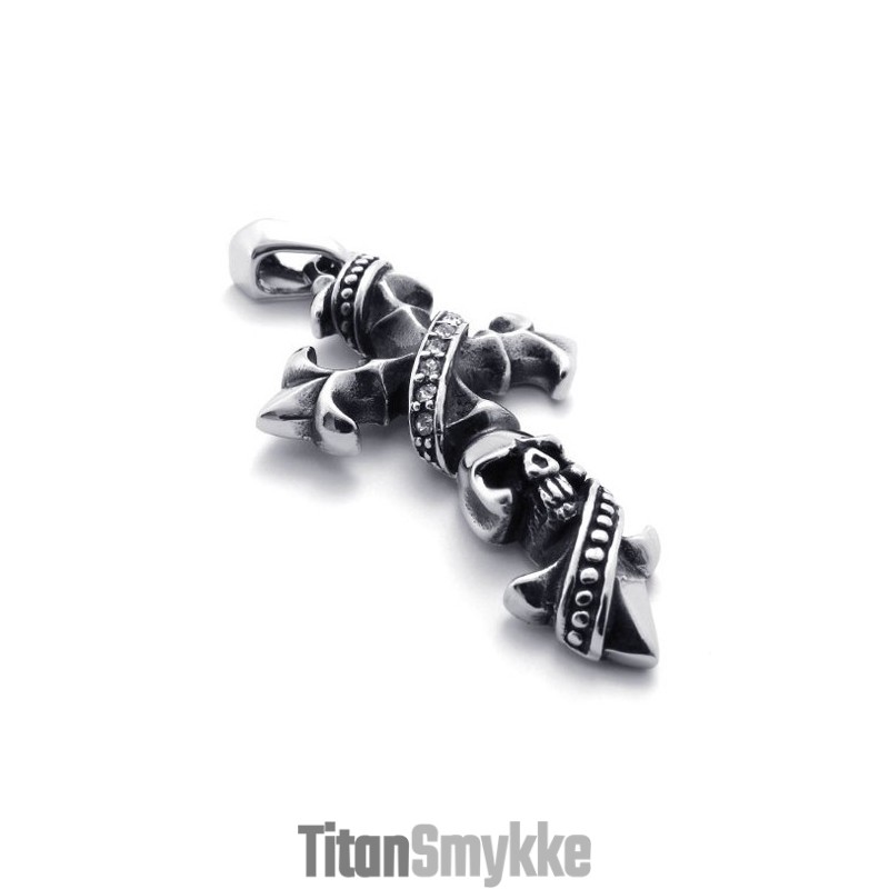 Kranie Titanium Kors Vedhæng