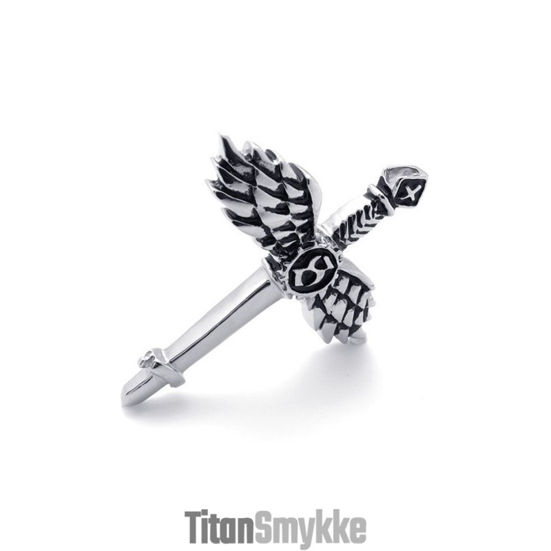 Vinger Titanium Kors Vedhæng