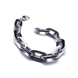 Herrearmbånd Med Vedhæng I Sølv Og Ren Titanium Til Drenge