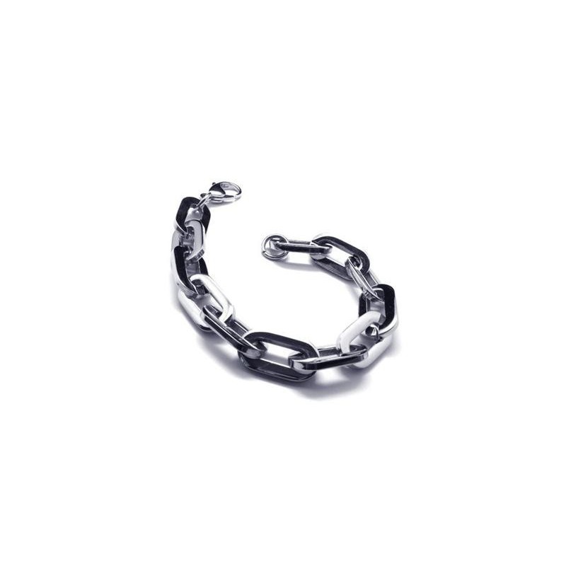 Herrearmbånd Med Vedhæng I Sølv Og Ren Titanium Til Drenge