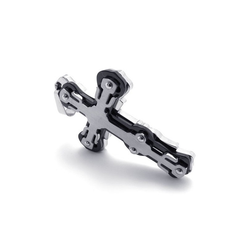 Sort Titanium Korsvedhæng