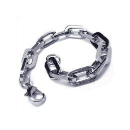 Herrearmbånd Med Vedhæng I Sølv Og Ren Titanium Til Drenge