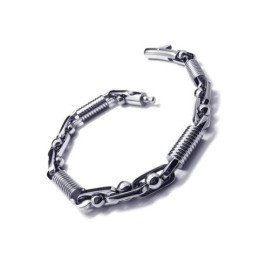 Herre-Drengearmbånd I Sølv 316L Ren Titanium Med Charms
