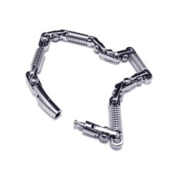 Herre-Drengearmbånd I Sølv 316L Ren Titanium Med Charms