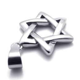 Lucky Hexagram Titanium Vedhæng