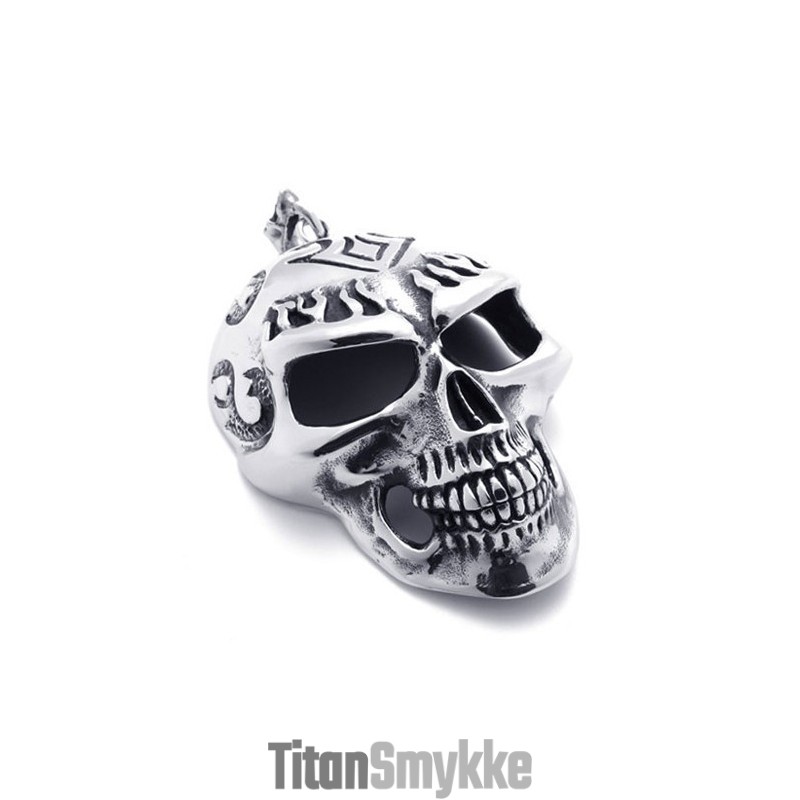 Kraniemaske Titanium Vedhæng
