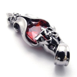 Rød Diamant Titanium Vedhæng